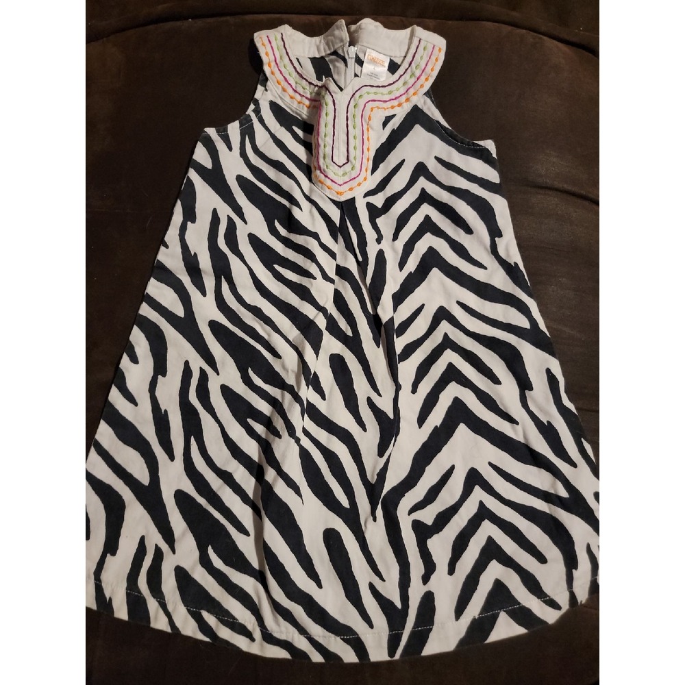 Gymboree wild for zebra dress size 4